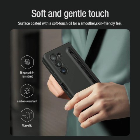 Etui Nillkin Flex Pure Fold Case na Samsung Galaxy Z Fold 5 - czarne Etui Nillkin Flex Pure Fold Case na Samsung Galaxy Z Fold 5 - czarne