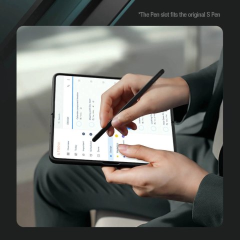 Etui Nillkin Flex Pure Fold Case na Samsung Galaxy Z Fold 5 - czarne Etui Nillkin Flex Pure Fold Case na Samsung Galaxy Z Fold 5 - czarne