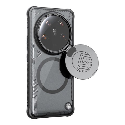 Etui Nillkin Iceblade Prop na Xiaomi 14 Mi Ultra z modułem magnetycznym - czarne Etui Nillkin Iceblade Prop na Xiaomi 14 Mi Ultra z modułem magnetycznym - czarne