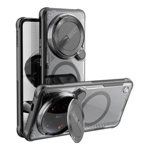 Etui Nillkin Iceblade Prop na Xiaomi 14 Mi Ultra z modułem magnetycznym - czarne Etui Nillkin Iceblade Prop na Xiaomi 14 Mi Ultra z modułem magnetycznym - czarne