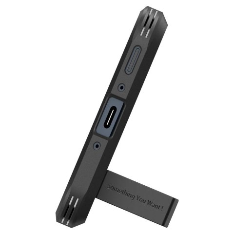 Etui Spigen Tough Armor na Samsung Galaxy A35 5G - czarne Etui Spigen Tough Armor na Samsung Galaxy A35 5G - czarne