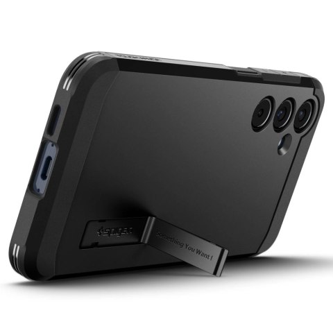 Etui Spigen Tough Armor na Samsung Galaxy A55 5G - czarne Etui Spigen Tough Armor na Samsung Galaxy A55 5G - czarne