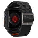 Etui z paskiem Spigen Lite Fit Pro na Apple Watch 4 / 5 / 6 / 7 / 8 / 9 / SE (44 / 45 mm) - czarny mat