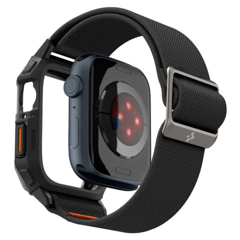 Etui z paskiem Spigen Lite Fit Pro na Apple Watch 4 / 5 / 6 / 7 / 8 / 9 / SE (44 / 45 mm) - czarny mat Etui z paskiem Spigen Lite Fit Pro na Apple Watch 4 / 5 / 6 / 7 / 8 / 9 / SE (44 / 45 mm) - czarny mat