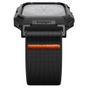 Etui z paskiem Spigen Lite Fit Pro na Apple Watch 4 / 5 / 6 / 7 / 8 / 9 / SE (44 / 45 mm) - czarny mat