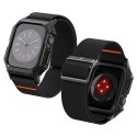 Etui z paskiem Spigen Lite Fit Pro na Apple Watch 4 / 5 / 6 / 7 / 8 / 9 / SE (44 / 45 mm) - czarny mat