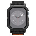 Etui z paskiem Spigen Lite Fit Pro na Apple Watch 4 / 5 / 6 / 7 / 8 / 9 / SE (44 / 45 mm) - czarny mat