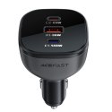 Ładowarka Acefast B14 samochodowa 165W 2x USB-C 1x USB-A - czarna