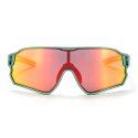 Okulary rowerowe Rockbros 14110009002 polaryzacyjne dla dzieci 8-14 lat - zielone