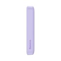 Powerbank Baseus Magnetic Mini indukcyjny 10000mAh 20W - fioletowy + kabel USB-C - USB-C