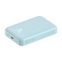 Powerbank Baseus Magnetic Mini indukcyjny 10000mAh 20W - niebieski + kabel USB-C - USB-C