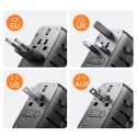 Adapter podróżny Joyroom JR-TCW01 uniwersalny 17W EU / US / UK / JP / AU / CN - czarny