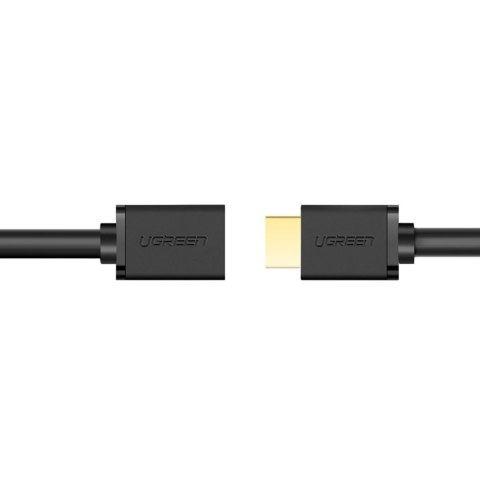 Kabel Ugreen HD107 10146 HDMI (męski) - HDMI (żeński) 4K 5m - czarny Kabel Ugreen HD107 10146 HDMI (męski) - HDMI (żeński) 4K 5m - czarny