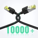 Kabel Ugreen NW150 30791 Ethernet RJ45 Cat 7 10Gbps 10m - czarny