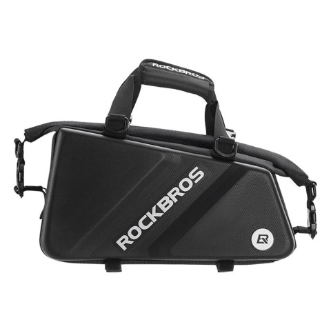 Torba Rockbros 30140090001 rowerowa na bagażnik 11,6l - czarna Torba Rockbros 30140090001 rowerowa na bagażnik 11,6l - czarna