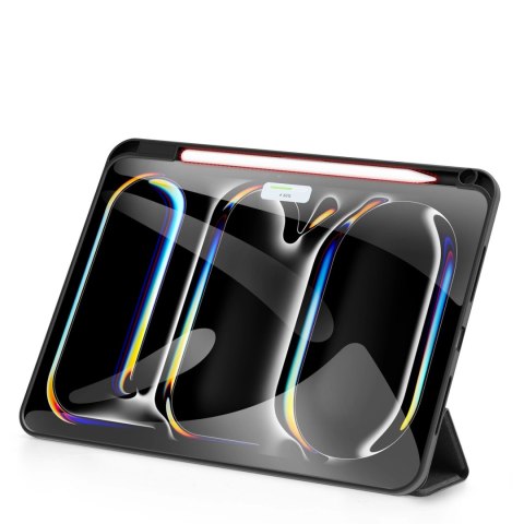 Etui Dux Ducis Domo z klapką i smart sleep na iPad Pro 11" 2024 - czarne Etui Dux Ducis Domo z klapką i smart sleep na iPad Pro 11" 2024 - czarne