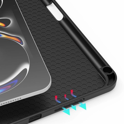 Etui Dux Ducis Domo z klapką i smart sleep na iPad Pro 11" 2024 - czarne Etui Dux Ducis Domo z klapką i smart sleep na iPad Pro 11" 2024 - czarne