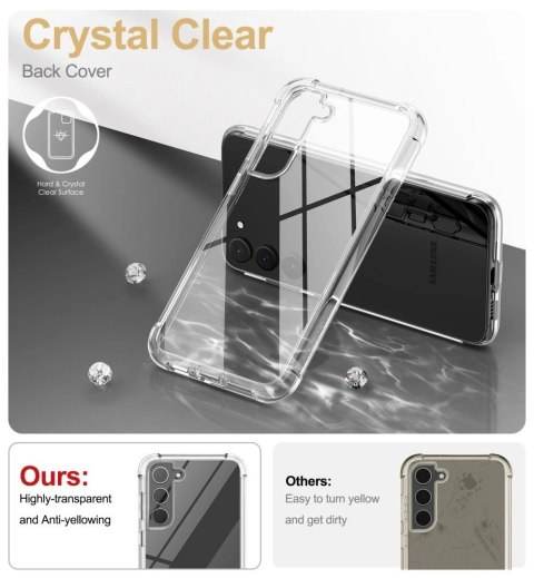 Etui Tech-Protect Kevlar na Samsung Galaxy S23+ - przezroczyste Etui Tech-Protect Kevlar na Samsung Galaxy S23+ - przezroczyste
