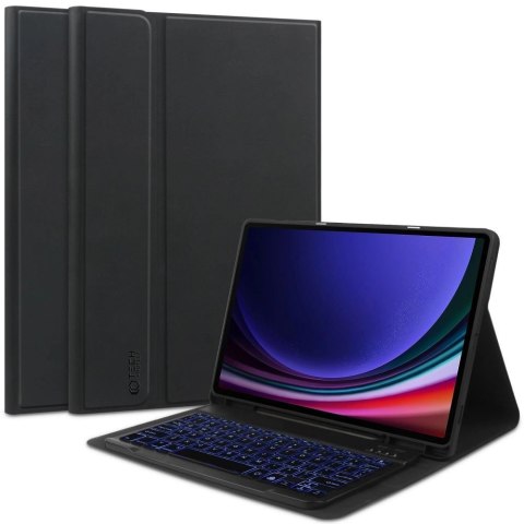Etui Tech-Protect SC Pen + Keyboard z klawiaturą na Samsung Galaxy Tab S9 FE 10.9" X510 / X516B - czarne Etui Tech-Protect SC Pen + Keyboard z klawiaturą na Samsung Galaxy Tab S9 FE 10.9" X510 / X516B - czarne