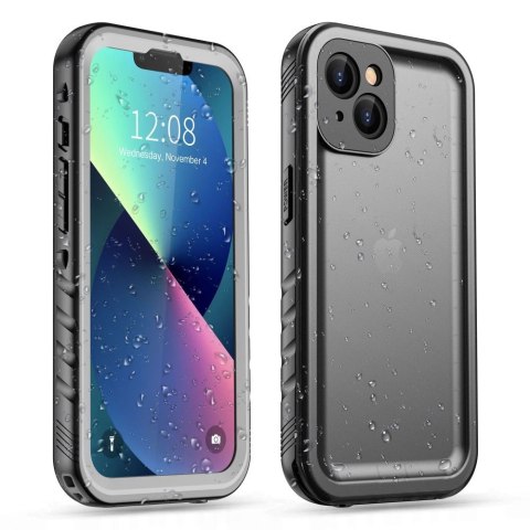 Etui Tech-Protect ShellBox wodoodporne IP68 na iPhone 13 - czarne Etui Tech-Protect ShellBox wodoodporne IP68 na iPhone 13 - czarne