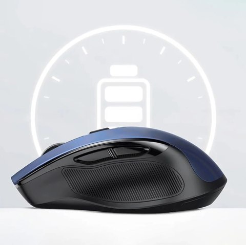 Mysz Ugreen MU006 optyczna bezprzewodowa USB 2.4GHz 4000 DPI - niebieska Mysz Ugreen MU006 optyczna bezprzewodowa USB 2.4GHz 4000 DPI - niebieska