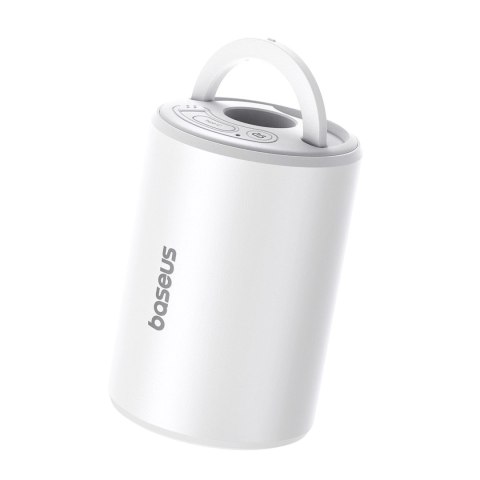 Pompka Baseus PocketGo Pro turystyczna z funkcją odpompowywania powietrza i latarką LED - biała Pompka Baseus PocketGo Pro turystyczna z funkcją odpompowywania powietrza i latarką LED - biała
