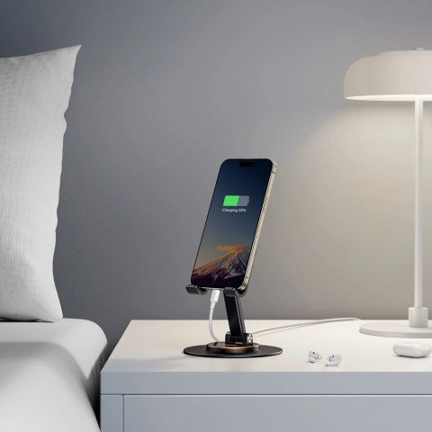 Stojak Ugreen LP805 biurkowy na telefon tablet - czarny Stojak Ugreen LP805 biurkowy na telefon tablet - czarny