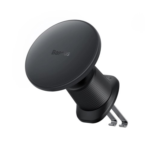 Uchwyt Baseus CW01 samochodowy na iPhone z ładowarką indukcyjną 15W na kratkę nawiewu - czarny Uchwyt Baseus CW01 samochodowy na iPhone z ładowarką indukcyjną 15W na kratkę nawiewu - czarny