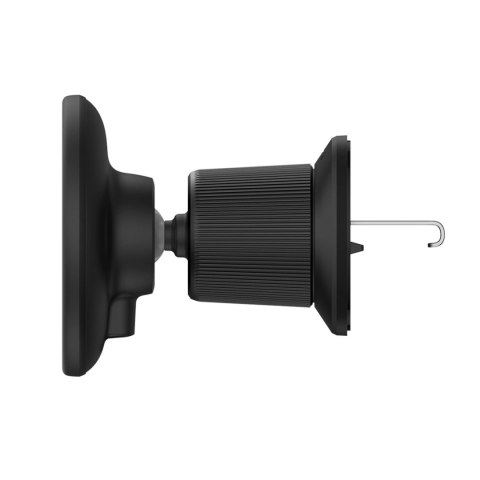 Uchwyt Baseus CW01 samochodowy na iPhone z ładowarką indukcyjną 15W na kratkę nawiewu - czarny Uchwyt Baseus CW01 samochodowy na iPhone z ładowarką indukcyjną 15W na kratkę nawiewu - czarny