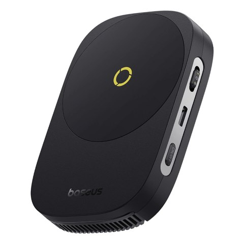 Wentylator do chłodzenia smartfona Baseus MagPro II z ładowaniem indukcyjnym 15W i podstawką - czarny Wentylator do chłodzenia smartfona Baseus MagPro II z ładowaniem indukcyjnym 15W i podstawką - czarny
