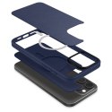 Etui Spigen Cyrill Kajuk MagSafe na iPhone 16 Pro - granatowe