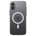 Etui Spigen Liquid Crystal Mag z MagSafe na iPhone 16 - przezroczyste