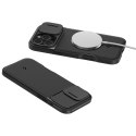 Etui Spigen Optik Armor Mag z MagSafe na iPhone 16 Pro - czarne