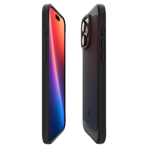 Etui Spigen Rugged Armor MagSafe do iPhone 16 Pro - szare Etui Spigen Rugged Armor MagSafe do iPhone 16 Pro - szare