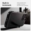 Etui Spigen Tough Armor MagSafe z podstawką na iPhone 16 Pro - czarne