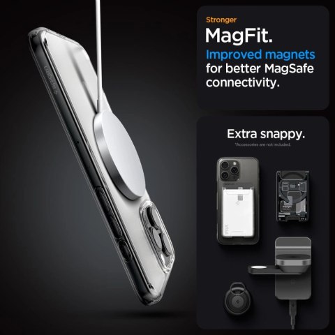 Etui Spigen Ultra Hybrid Mag z MagSafe na iPhone 16 Pro - przezroczyste Etui Spigen Ultra Hybrid Mag z MagSafe na iPhone 16 Pro - przezroczyste
