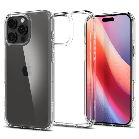 Etui Spigen Ultra Hybrid na iPhone 16 Pro - przezroczyste Etui Spigen Ultra Hybrid na iPhone 16 Pro - przezroczyste