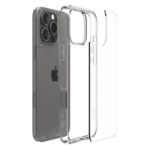 Etui Spigen Ultra Hybrid na iPhone 16 Pro - przezroczyste Etui Spigen Ultra Hybrid na iPhone 16 Pro - przezroczyste