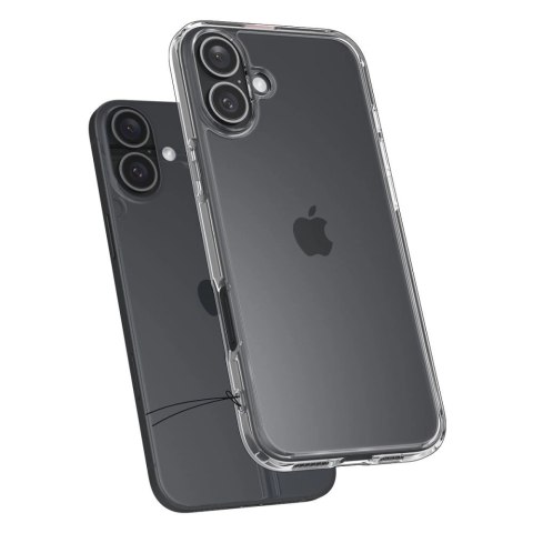 Etui Spigen Ultra Hybrid na iPhone 16 - przezroczyste Etui Spigen Ultra Hybrid na iPhone 16 - przezroczyste