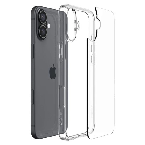 Etui Spigen Ultra Hybrid na iPhone 16 - przezroczyste Etui Spigen Ultra Hybrid na iPhone 16 - przezroczyste