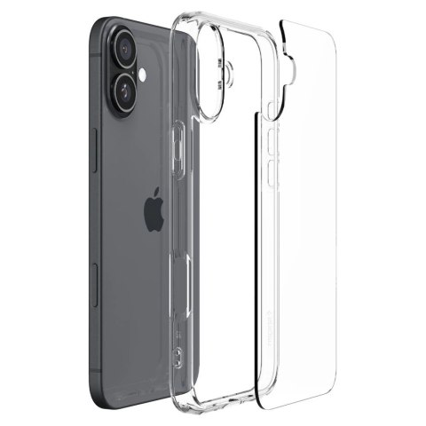 Etui Spigen Ultra Hybrid na iPhone 16 - przezroczyste Etui Spigen Ultra Hybrid na iPhone 16 - przezroczyste