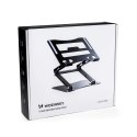 Podstawka pod laptopa, tablet Wozinsky WRS-CPY75DSB aluminiowa + Gratis! podstawka do smartfona - czarna