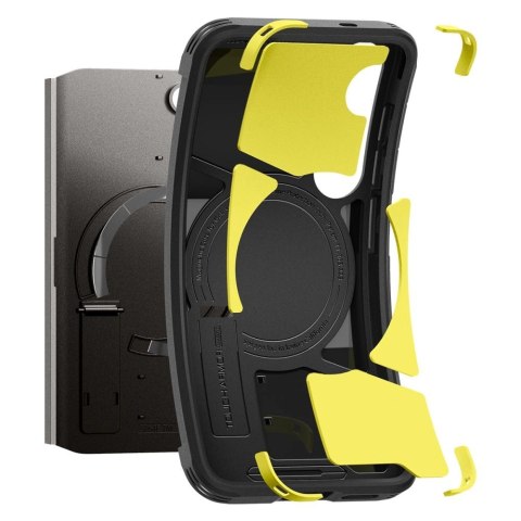 Etui Spigen Tough Armor MagSafe na Samsung Galaxy S25+ - szare Etui Spigen Tough Armor MagSafe na Samsung Galaxy S25+ - szare