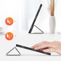 Etui z ekoskóry Dux Ducis Domo z podstawką do Samsung Tab S10+ / S9+ / S9 FE+ - czarne