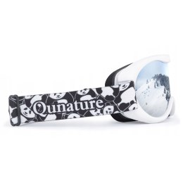 Gogle narciarskie Qunature Panda dla dzieci - czarne/białe