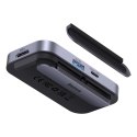 Uniwersalny HUB USB do tabletu / smartfona 4w1 USB-C Baseus PadJoy - ciemnoszary
