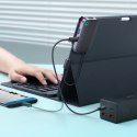 Uniwersalny HUB USB do tabletu / smartfona 4w1 USB-C Baseus PadJoy - ciemnoszary