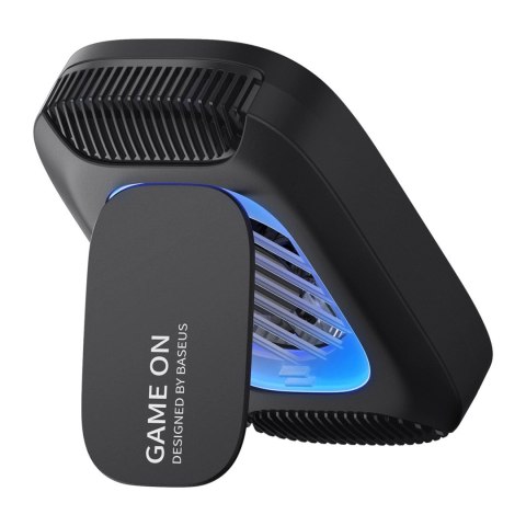 Wentylator do chłodzenia smartfona Baseus MagPro II z ładowaniem indukcyjnym 15W i podstawką - czarny Wentylator do chłodzenia smartfona Baseus MagPro II z ładowaniem indukcyjnym 15W i podstawką - czarny