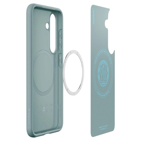 Etui Caseology Parallax Mag MagSafe Samsung Galaxy S25 - zielone Etui Caseology Parallax Mag MagSafe Samsung Galaxy S25 - zielone