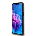 Etui Guess PU 4G Peony z MagSafe na iPhone 16e - brązowe